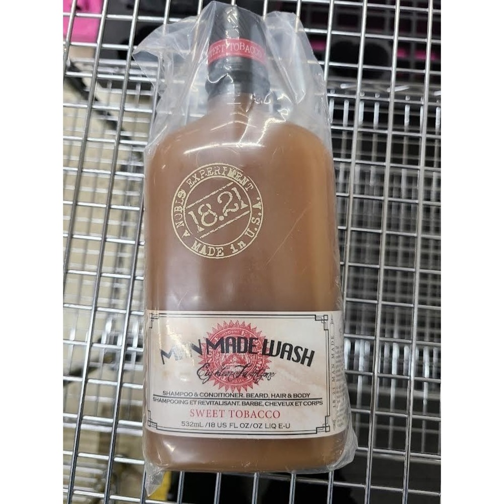 18.21 Man Made Sweet Tobacco Body Wash - 18oz.